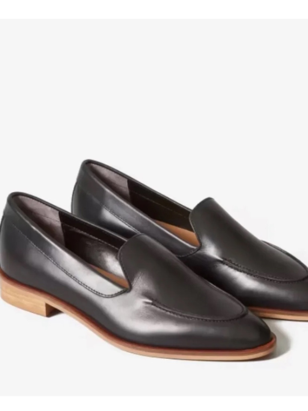Everlane Modern Loafers Black Leather - Picture 4 of 6